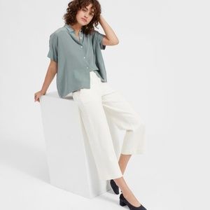ISO Everlane Silk Short-Sleeve Square Shirt